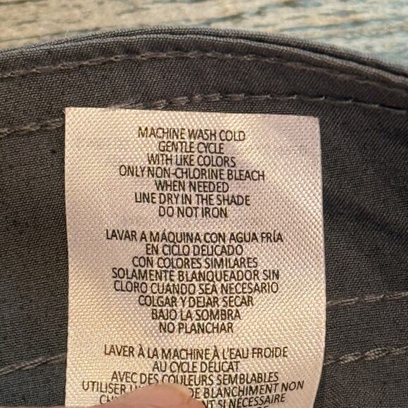 Free Country Shorts Womens Medium Grey Swim Trunks Boardshorts UPF Quick Dry NEW - Picture 7 of 16